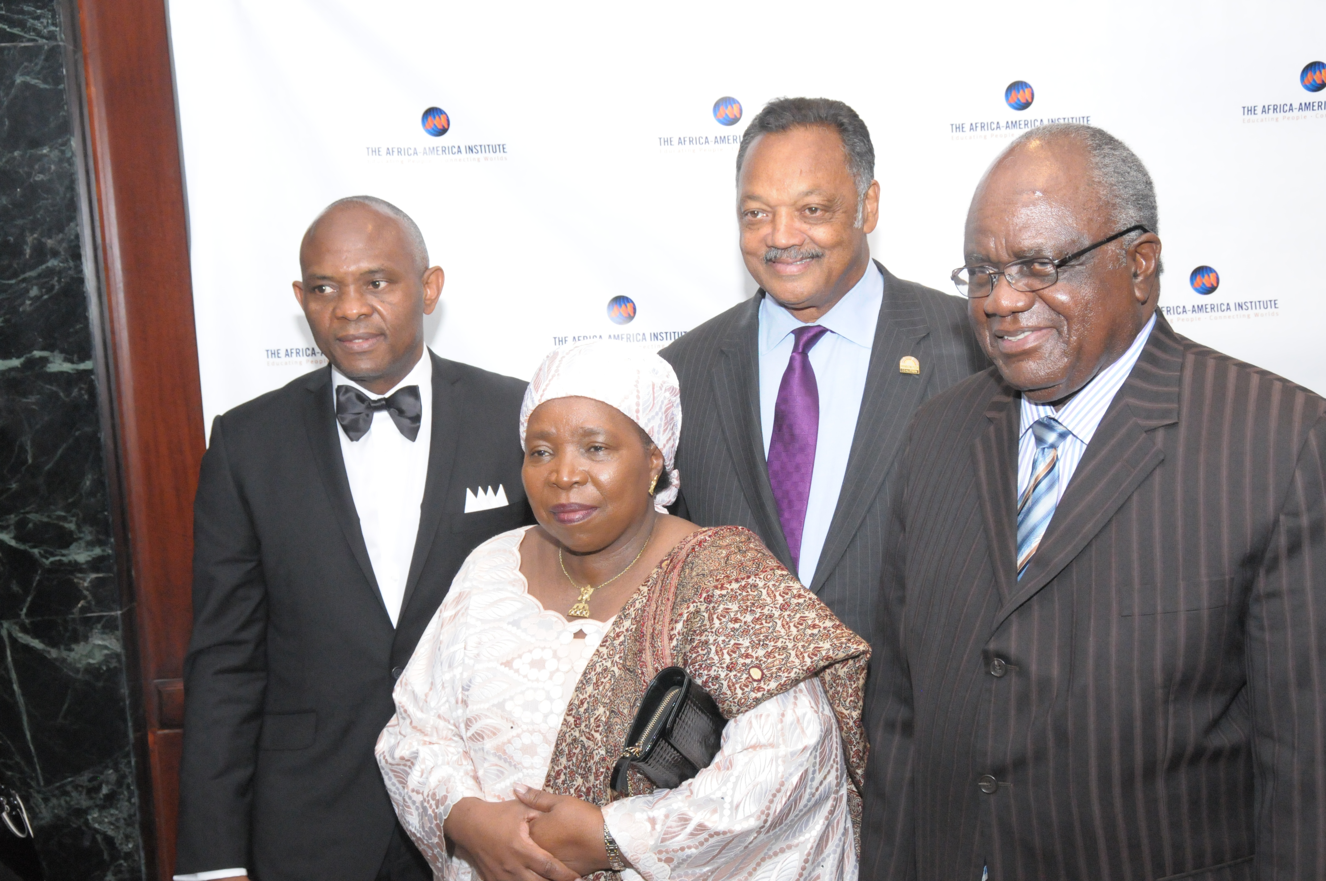 The Africa America Institute's 60th Anniversary Awards Gala honorees and special guests.